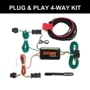 CURT 2013-2017 Chevrolet Traverse All Custom Wiring Harness, 4-Way Flat Output