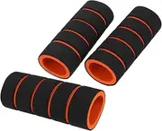 3pcs Non Slip Foam Tubing Grips for Pull Up Bars Comfortable Sponge Handle Attachments for Home Gym Equipment Easy to Install Fitness Accessories