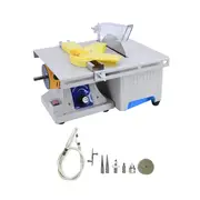 Jewelry Polishing Machine, 750w Rock Polishing Buffer Machine Table Saw Lathe Grinder Tool Diy Poli Photo Color