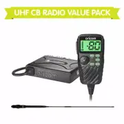 ORICOM UHF390 REMOTE MIC UHF 5W RADIO + ORICOM ANU220 6.5DBI BLACK ANTENNA