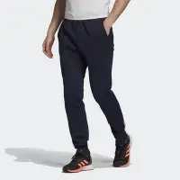 在飛比找Yahoo!奇摩拍賣優惠-亞軒潮店 全新現貨 Adidas 深藍 縮口褲 愛迪達 棉褲