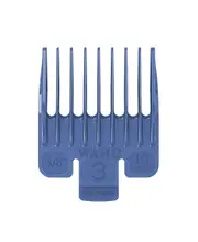 Wahl #3 (10Mm) Clipper Guide Comb - Dark Blue