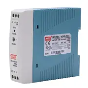 1X(MDR-20 5V 20W Din Rail supply ac-dc driver voltage regulator suply 110V 220V