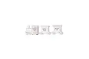 Gibson Gifts Silver Train 1st Tooth/Curl Baby/Toddler Gift w/ Box Keepsake