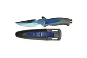 Mirage Elite Multipurpose 420 Grade Stainless Steel Dive Knife with Scabbard and Strap