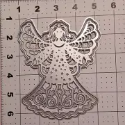 Universal Thin Metal Die Cut Tool Christmas Angel Star wings Nativity Jesus born