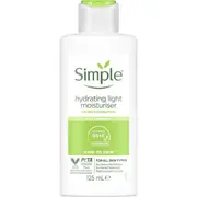 Simple Hydrating Light Moisturiser For All Skin Types 125ml