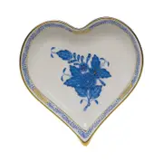 Herend Small Porcelain Heart Tray