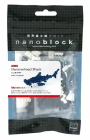 Kawada Nanoblock NBC_137 Hammerhead Shark 120Pcs Nano-Block