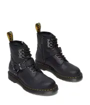 Unisex Boots Dr. Martens 1460 Hardware Leather Lace-Up Boots