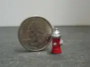 Dollhouse Miniature Red Fire Hydrant 1:48 Quarter Inch Scale Dollys Gallery A2