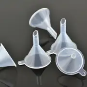 5x Mini Funnel Plastic Small funnel For perfume kitchen Set Filling -