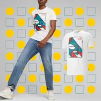 在飛比找PChome24h購物優惠-Puma 短袖 PUMA Graphics Court Te