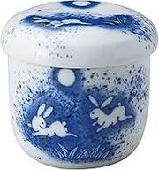Yamashita Kogei 14035970 Fukumi Rabbit Bowl, φ3.0 x 3.1 inches (7.7 x 8 cm)