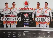 Holden VE Vodafone Lowndes Skaife Whincup Thompson Poster Photo Picture