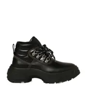 lace-up boots 35 black