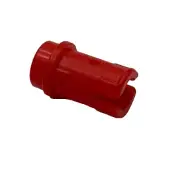 Lego 89678 Red Technic Pin 1/2 With Friction Ridges Element 6378120