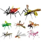 Termite Bee Model Toy Orchid Mantis Building Toys Assembly Model Home Decor