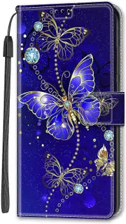 Suitable for Samsung A14 Phone Case Leather Flip Wallet Case Silicone Shockproof Buffer Case with Card Slot Phone Case