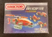 ERECTOR 4570 Helicopter 4 Detailed models Motion System 182 parts MECCANO 2003
