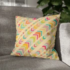 CUSHION COVER PILLOW CASE|CUTE RAINBOW ARROW PATTERN #1
