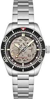 [Spinnaker] Spinnica SP-5134-55 Croft Men's Watch, Silver, Khaki