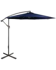 Northlight 10ft Offset Outdoor Patio Umbrella with Hand Crank
