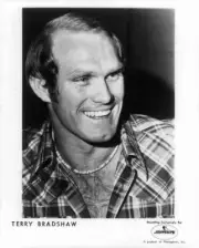 Terry Bradshaw, circa 1978 Old Movie Photo