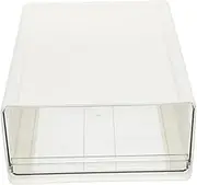 FIXOSHEE Transparent Multi Desktop Storage Drawer Convenient Organization Box for Dorms and Offices Hips Pet Material for Sorting Items Design
