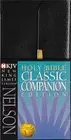 NKJV, Checkbook Bible, Compact, Bonded Leather, Black, Wallet Style, Red Letter:
