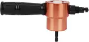 DoubleHeaded Cutter Sheet Metal Nibbler Drill Cutting Tool Power Drill Accessory for Automobile Maintenance and Metal Production