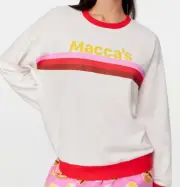 NWT LADIES PETER ALEXANDER MCDONALDS FLEECE JUMPER PLUS SIZE 1+ / AU 16 - 18