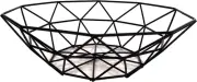 Metal Wire Fruit Bowl, Iron Arts Fruit Storage Baskets for Kitchen Counter, Coun