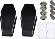 2X Jumping Spider Hide,Jumping Spider Coffin,Spider Enclosure Accessories,Praying Mantis Habitat, Spider Terrarium Kit,Frog Enclosure for Fish,Tarantula,Hermit Crab