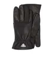 Prada Triangle-Logo Pull-On Gloves 9.5,8,9,8.5 black