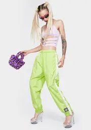 [Little Sunny Bite] Nylon Girly Track Pants