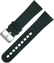 [KAVJU] 23mm Fluorous FKM Rubber Soft WatchBands For Blancpain Strap Fifty Fathoms 5000 5015 Watch Belt Bracelets Replacement