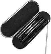 PEPLAYTAL 6Pcs Ear Cleaner Spiral Ear Wax Remover with Portable Storage Box for Ear Cleaning and Easy Use