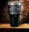 2nd Amendment Patriotic Laser Engraved Stainless Steel Tumbler Travel Mug Cup