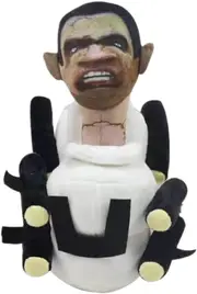 Skibidi Cameraman Audio Doll Set - Toilet & Speakerman Bosses Plush Toys