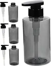 Alipis 4pcs Refillable Liquid Soap Dispenser with Pump Bathroom Kitchen Shampoo Bottle Portable Travel Supplies Easy to Use Pump for Liquid Soap Lotion