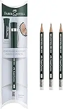 Faber-Castell Perfect Pencil Castell 9000 and 3 Count Pencil Refill - #2 Lead Pencil, Sharpener and Pencil Extender (Pack of 1)