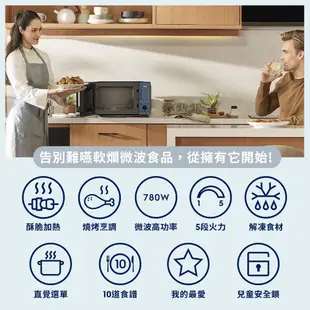 Electrolux 伊萊克斯 23L燒烤微波爐EMG23D22NB 現貨 廠商直送