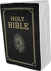Creative Bible Plush Pillow Interactive Holy Bible Book Cushion for Soft Plush Throw Pillow and Values Decorative Item for Christian Spiritual Decor
