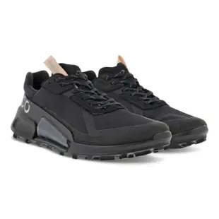 【ecco】BIOM 2.1 X COUNTRY W 健步2.1輕盈戶外跑步運動鞋 女鞋(黑色/深灰色 82283356340)