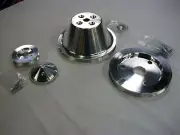 SBC PULLEY SET CVF RACING