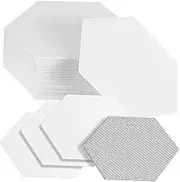 jojofuny 100 Pcs Hexagon Quilting Templates Lightweight Paper Piecing Stencils for Sewing Projects Creative Patterns Safe Coated Paper for Quilting and Crafting