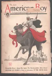 MAG: American Boy 6/1924--Charles Livingston Bull cover art-Pulp thrills, cla...