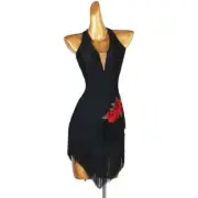 Latin salsa tango Cha cha Tango Rumba Ballroom Competition Dance Evening Dress