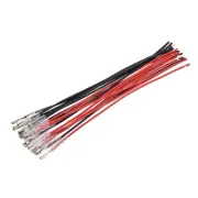 Female Spade Crimp Terminal 2.8mm 4.8mm with 20cm 20 AWG Wire, 5 Set